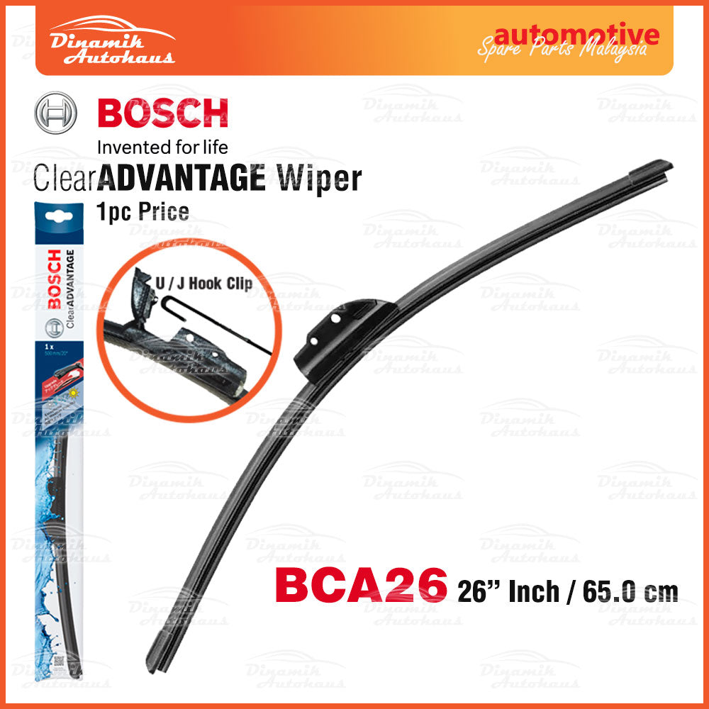 Bosch Clear Advantage Car Auto Windshield Wiper Suitable For U Hook Type Wiper Arm
