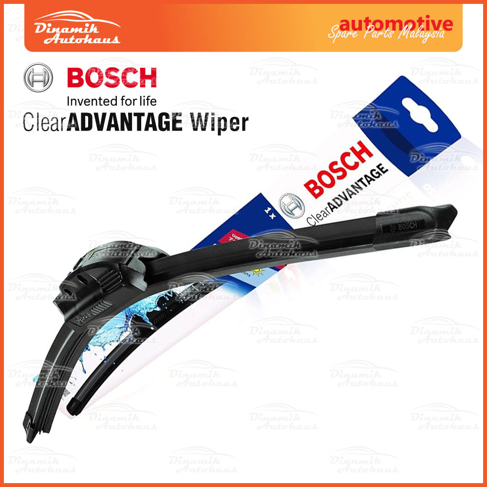 Perodua Ativa Car Auto Front Windshield Wiper Size 21" & 14" Inch (1 Pair) Bosch Clear Advantage Wiper BCA2114